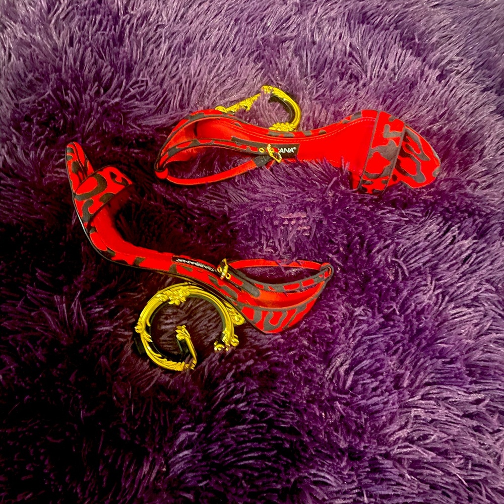 Dolce & Gabbana Red Heels worn only one time.